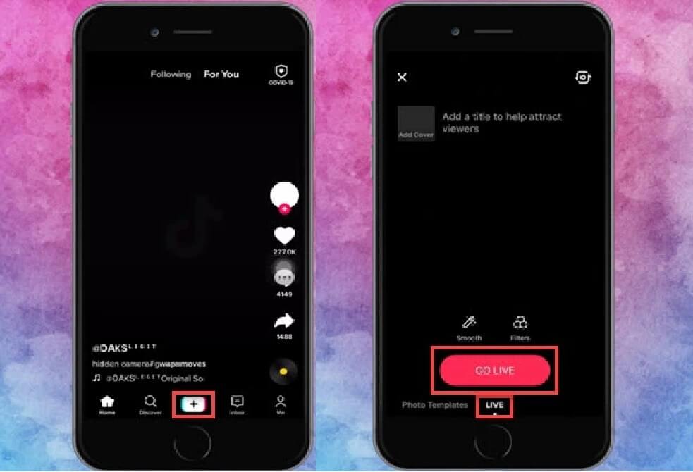 Go live daily on TikTok