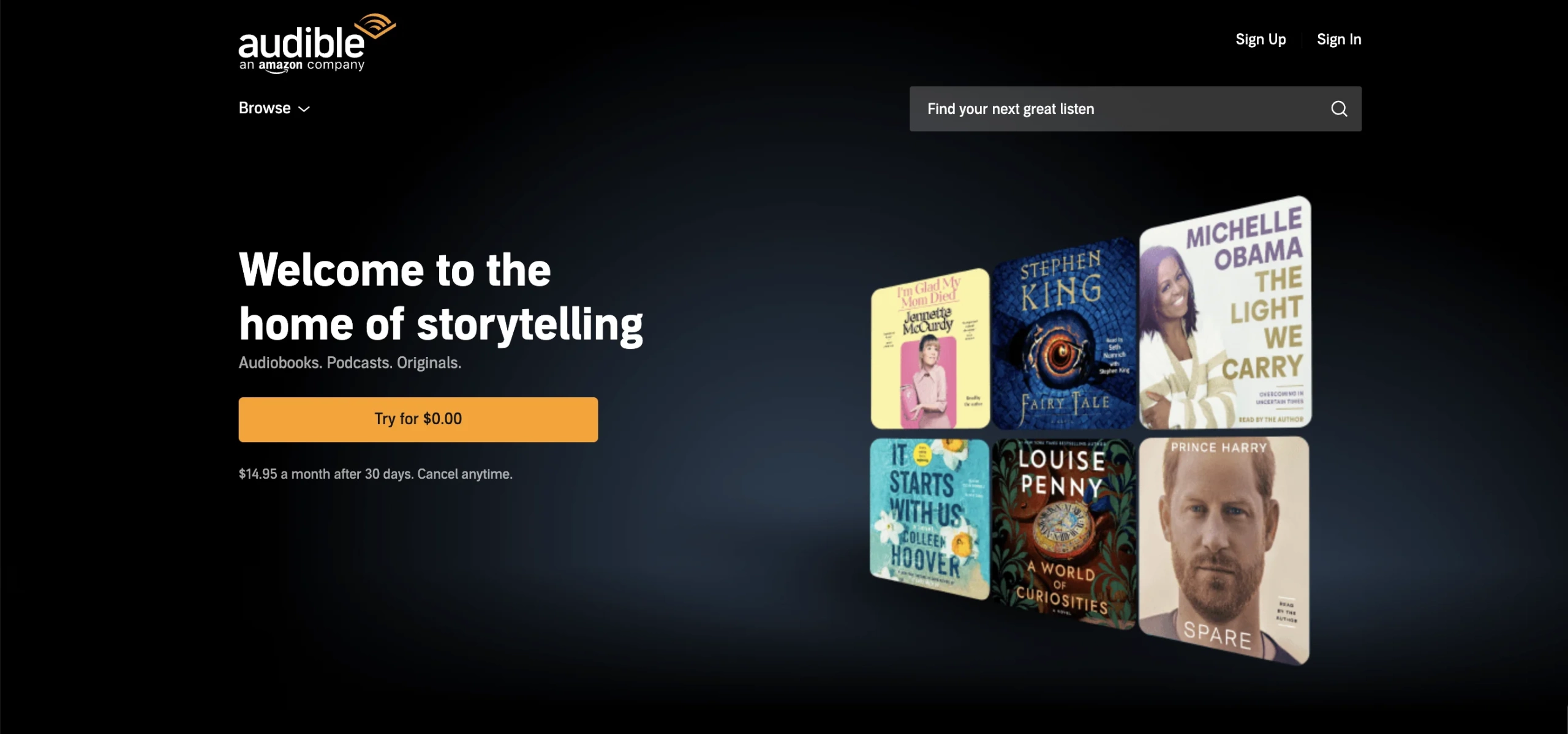 audible affiliate program