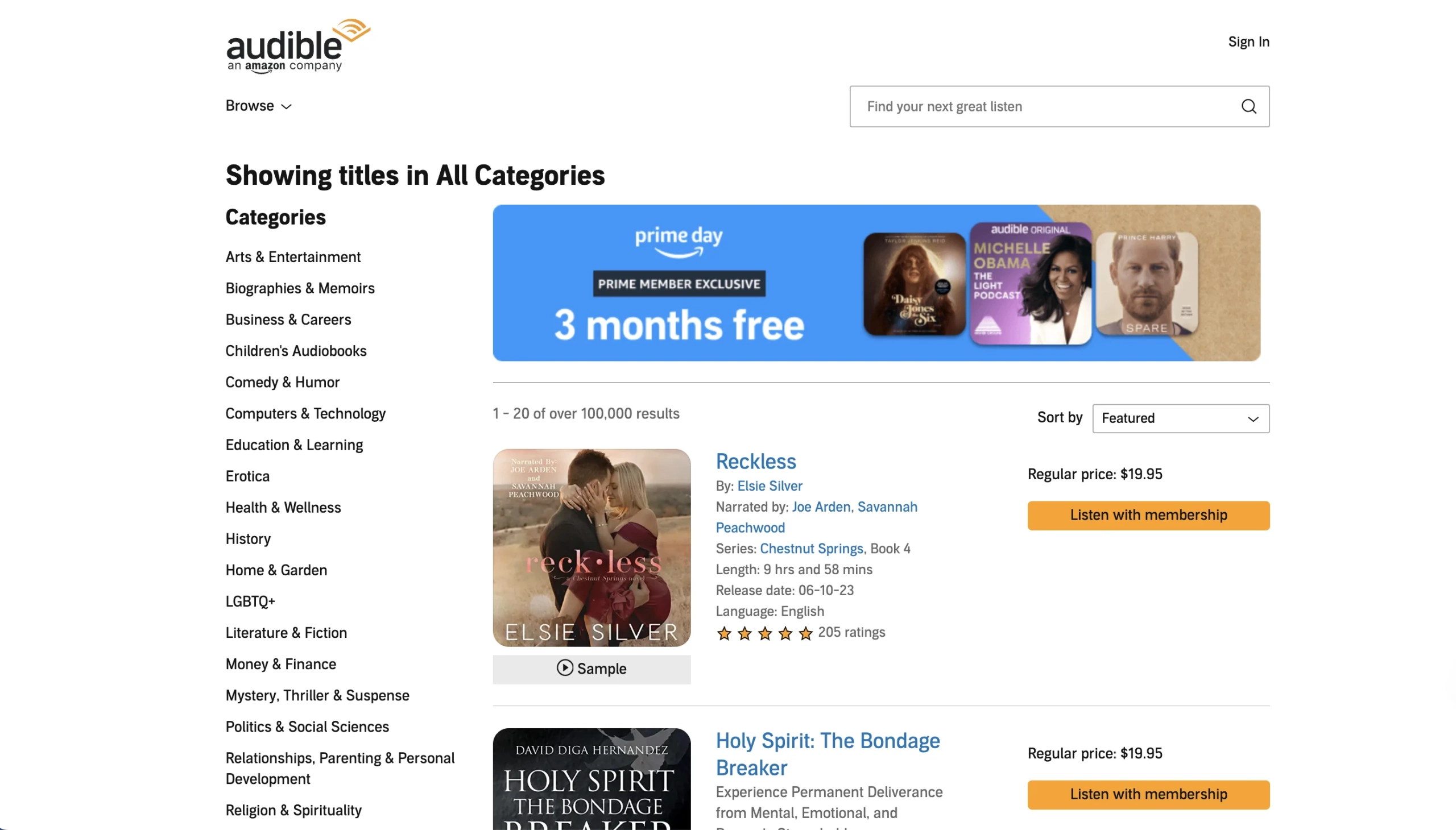 audible affiliate program
