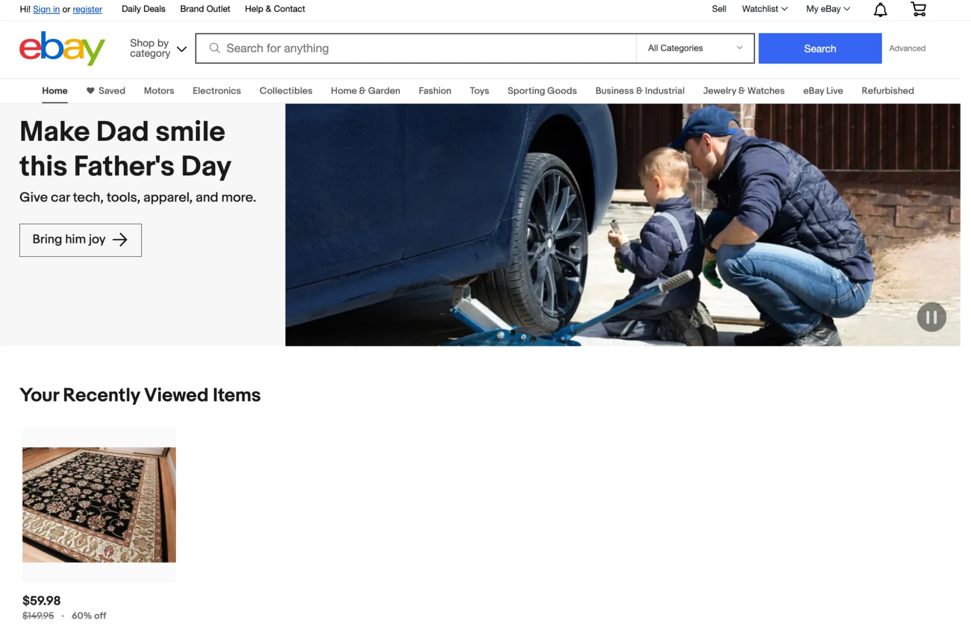 eBay platform affliate program