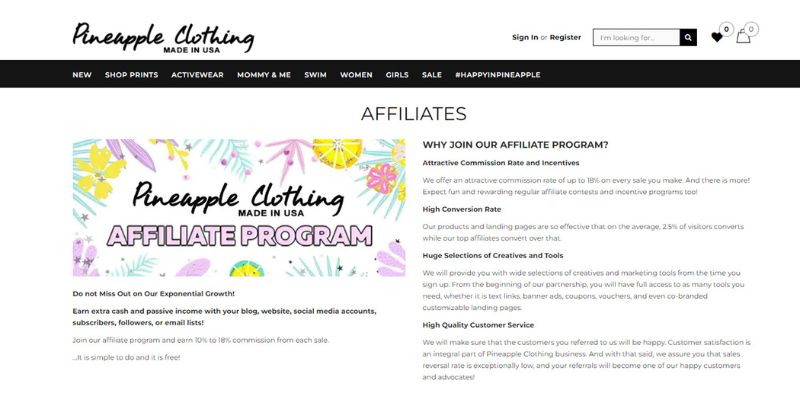 Children's Affiliate Programs 12