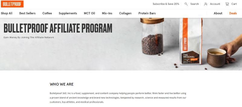 Coffee Affiliate Programs 17