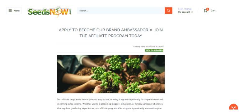 Gardening Affiliate Programs 3