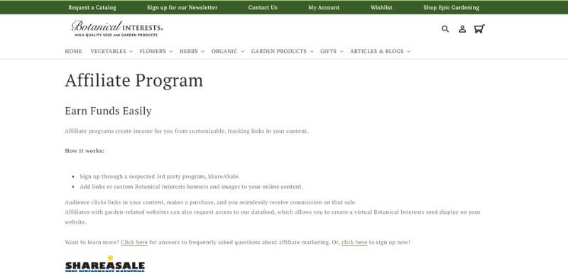 Gardening Affiliate Programs 6