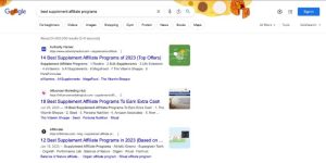 Supplement Affiliate Programs 15