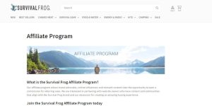 Survival Affiliate Programs