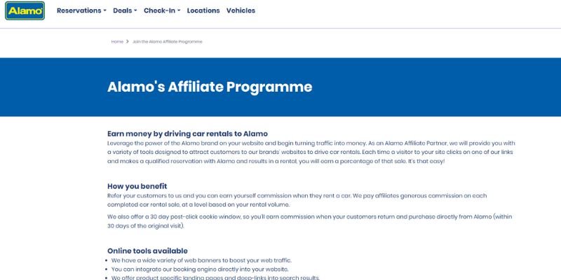 Car Rental Affiliate Programs 8