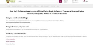 Christmas Affiliate Programs 5