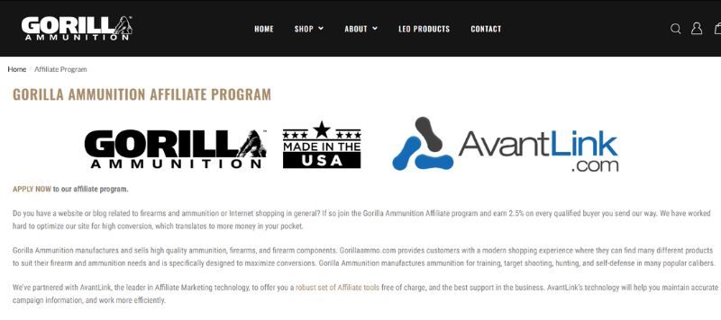 Gun Affiliate Programs 2