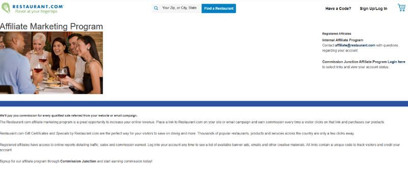 Restaurant Affiliate Programs 2