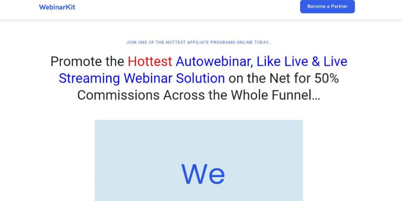 Webinar Affiliate Programs 6