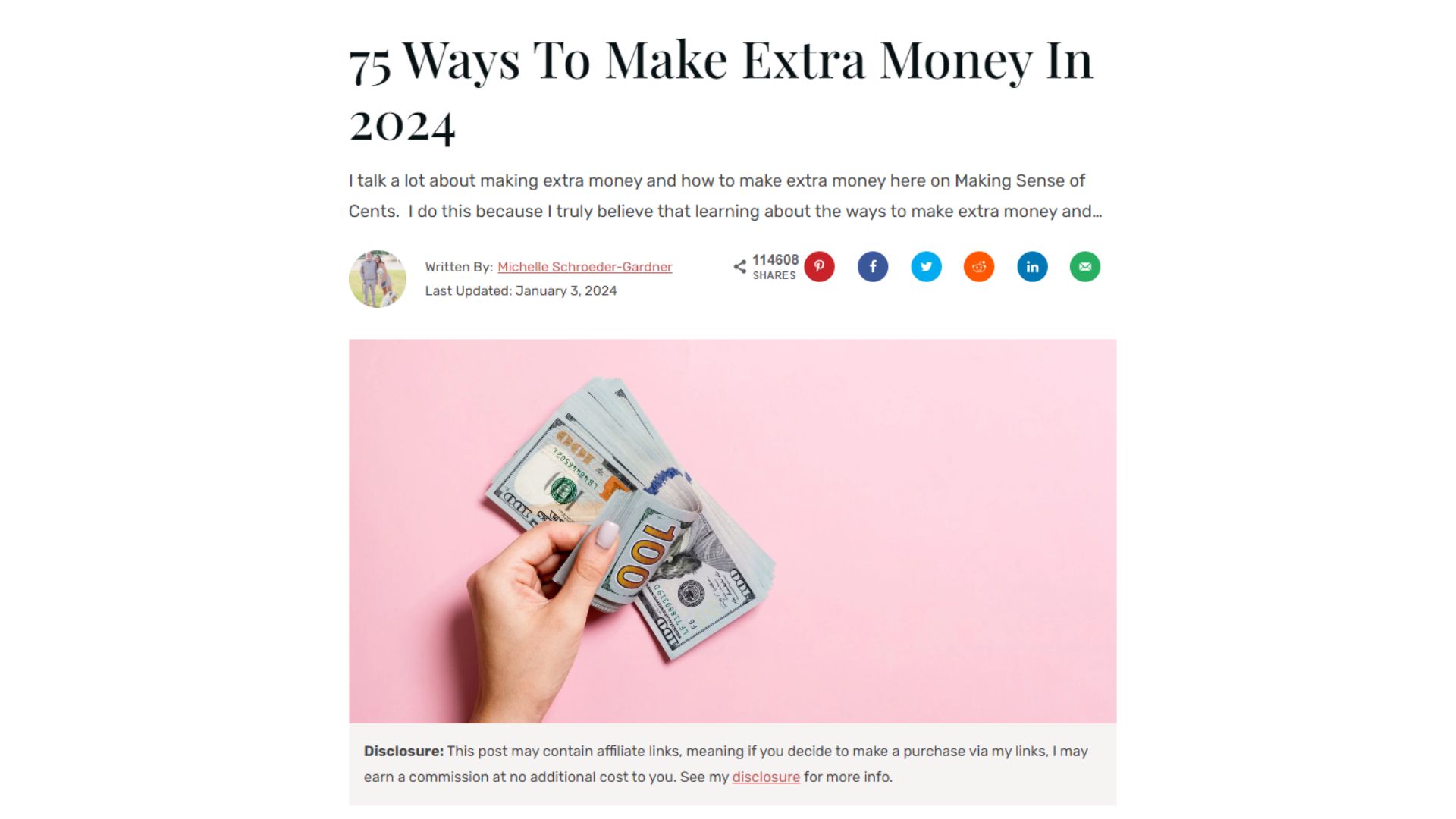 affiliate disclosure examples 18