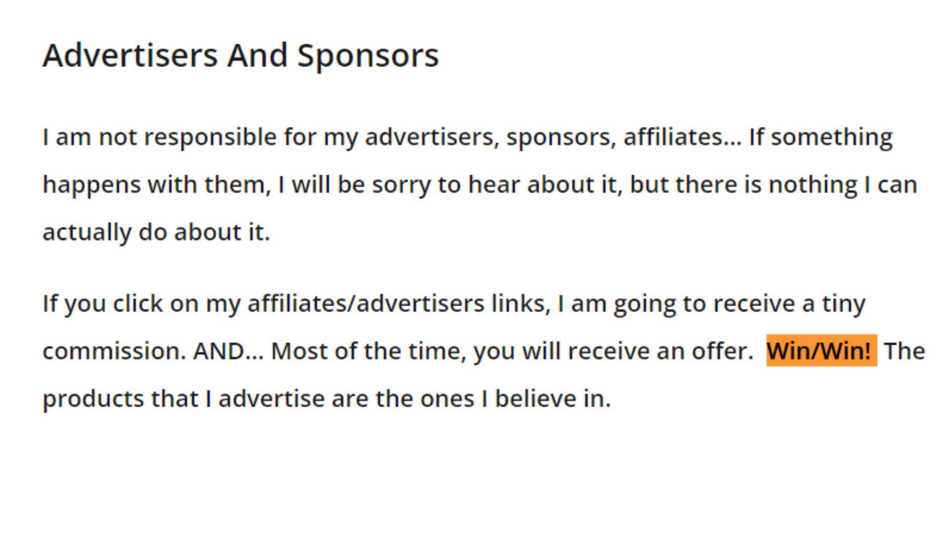 affiliate disclosure examples 21
