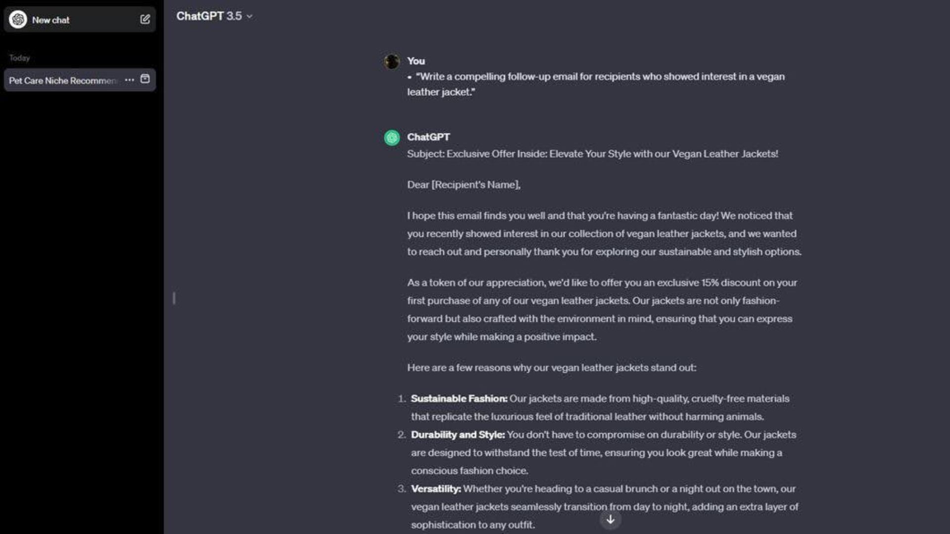 chatgpt prompts for affiliate marketing 4