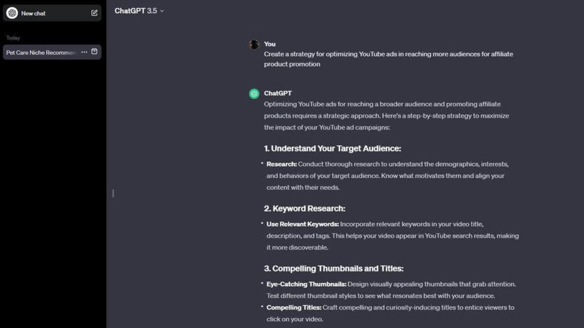 chatgpt prompts for affiliate marketing 9